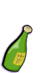 Champagne bottle gif