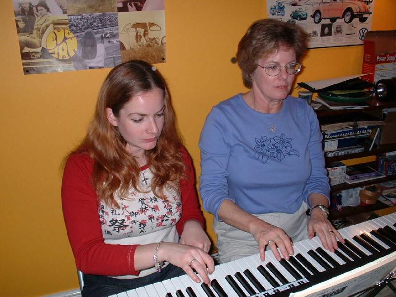 Jo and Mum