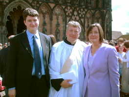 Chris and Dee and
                              James