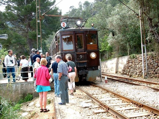 Narrow guage train