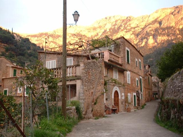 Sunset over Deia