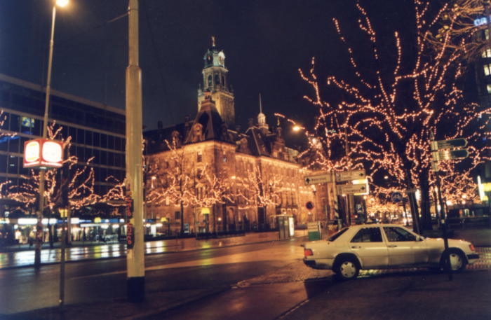 Rotterdam at night