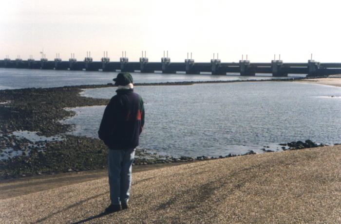 Storm flood barrier