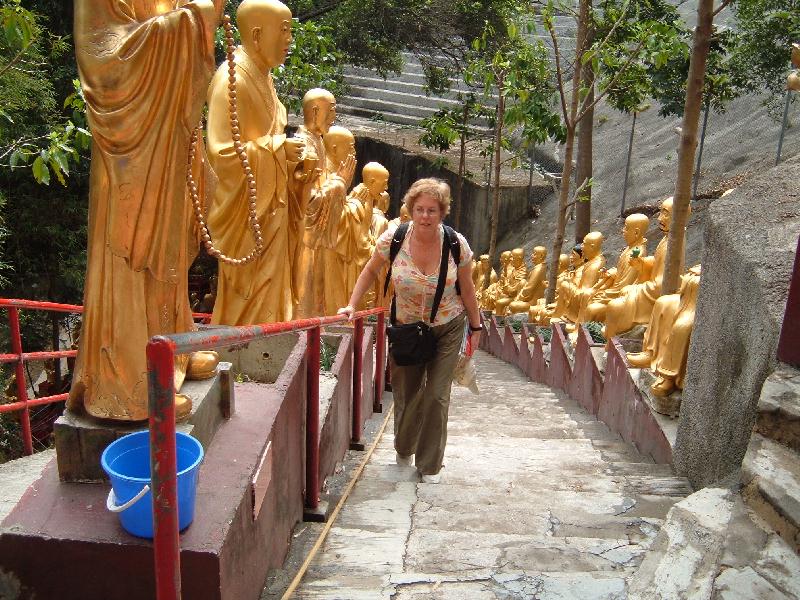Monastery steps